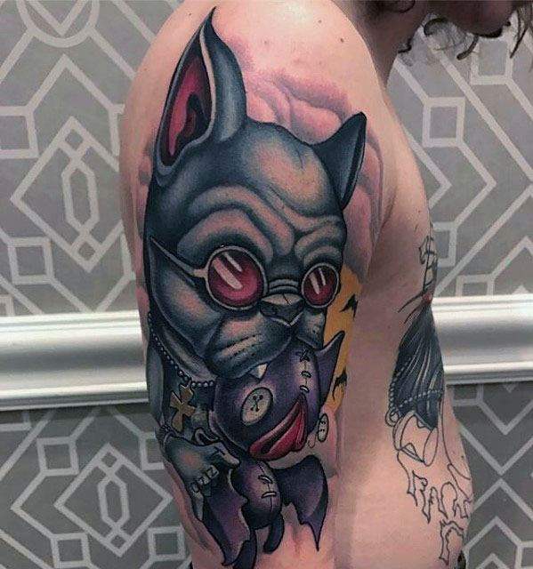 tatuagem bulldog 15