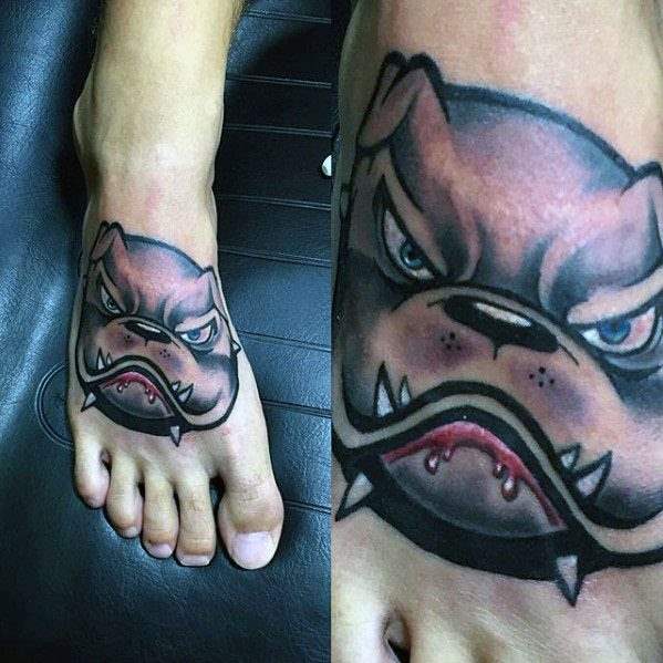 tatuagem bulldog 19