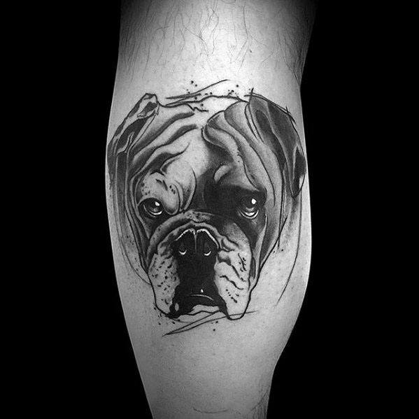 tatuagem bulldog 67