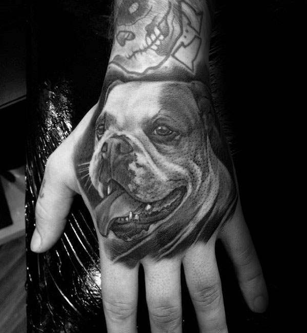 tatuagem bulldog 95