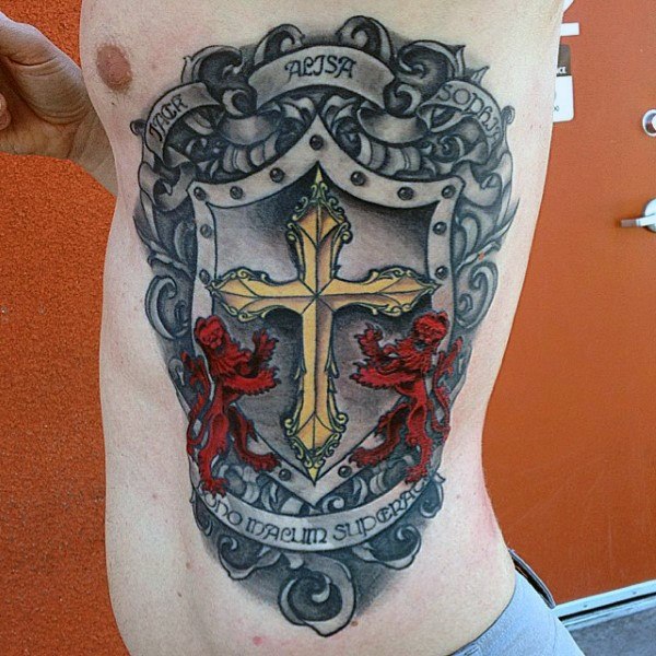 tatuagem escudo 35