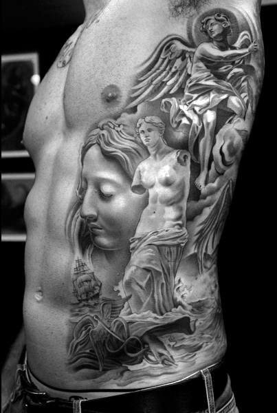 tatuagem estatua romana05
