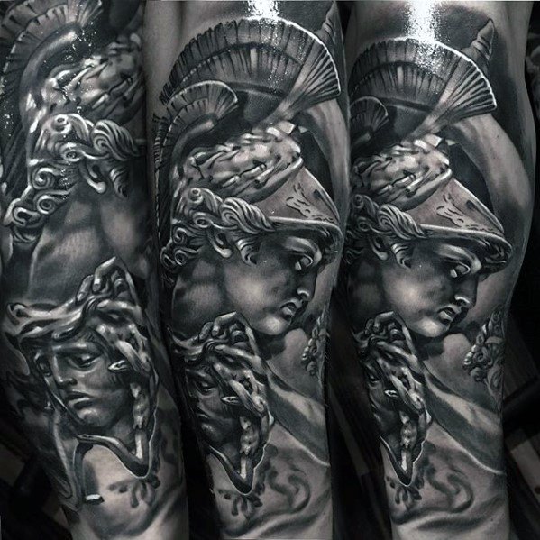 tatuagem estatua romana21