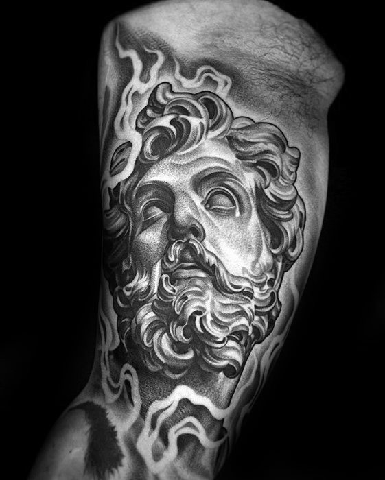 tatuagem estatua romana43