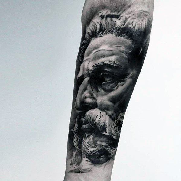 tatuagem estatua romana55