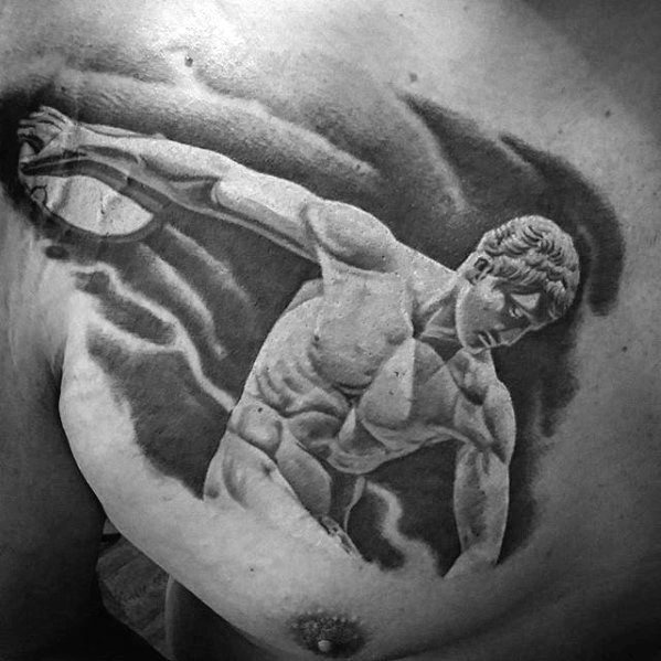 tatuagem estatua romana63