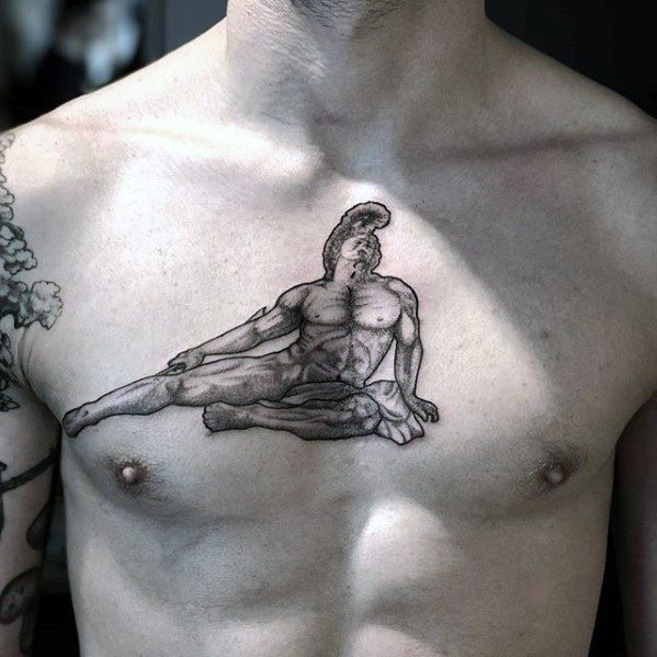 tatuagem estatua romana71