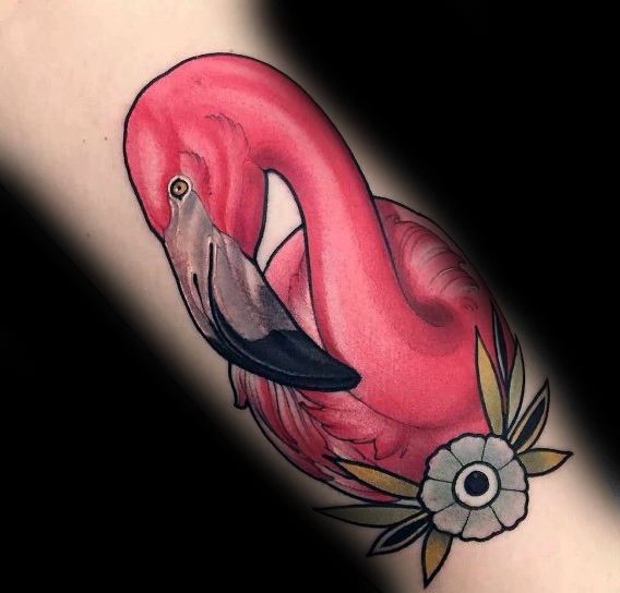 tatuagem flamingo 07