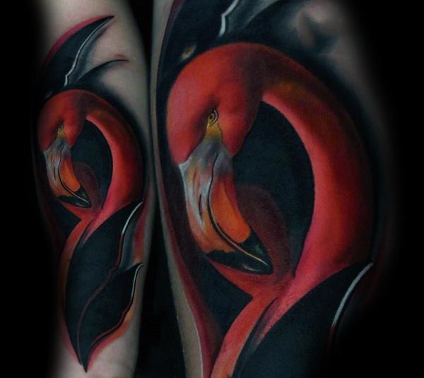tatuagem flamingo 47
