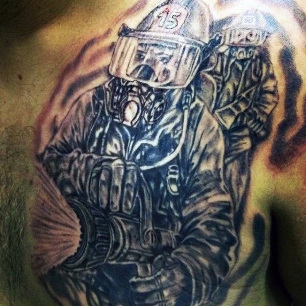 tatuagem bombeiro 11