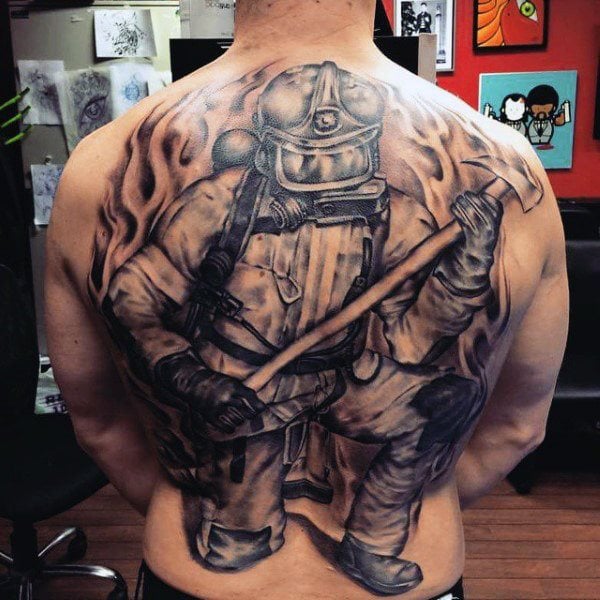 tatuagem bombeiro 13