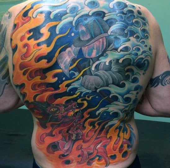 tatuagem bombeiro 29