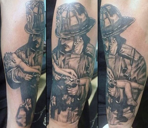 tatuagem bombeiro 59
