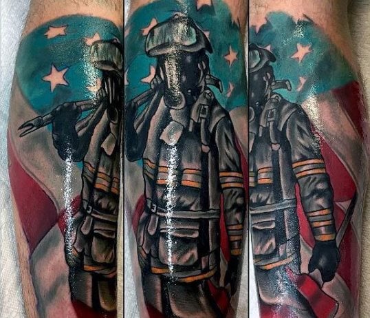 tatuagem bombeiro 83