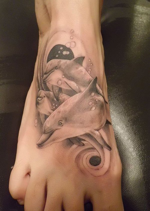 tattuagem golfinho 37