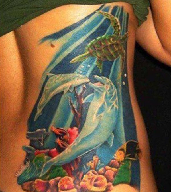 tattuagem golfinho 41