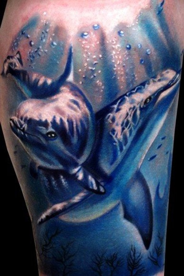 tattuagem golfinho 59