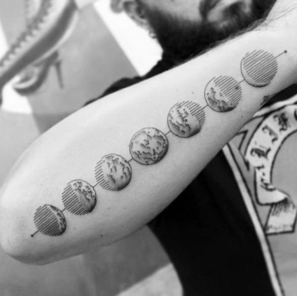 tatuagem fases lua 109