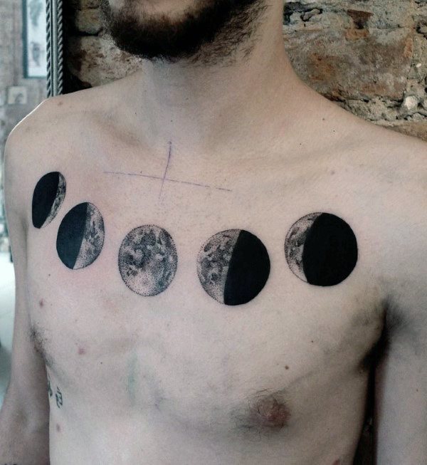 tatuagem fases lua 137