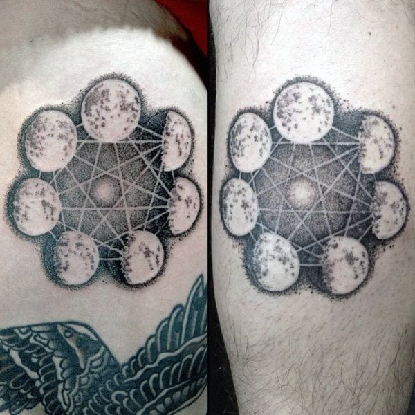 tatuagem fases lua 89