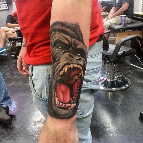 tatuagem gorila 01