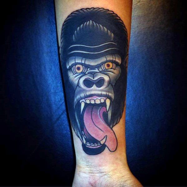 tatuagem gorila 10