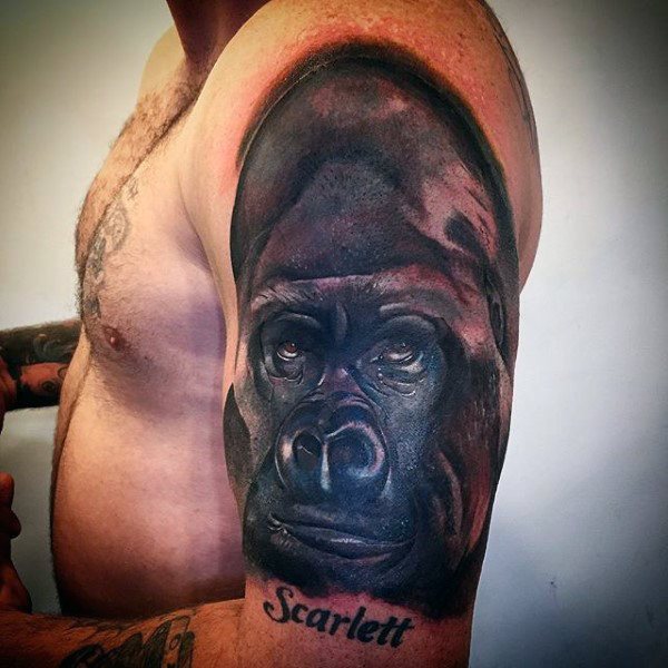 tatuagem gorila 109
