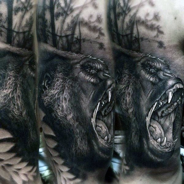 tatuagem gorila 118