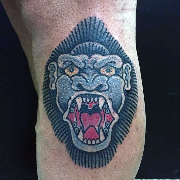 tatuagem gorila 121