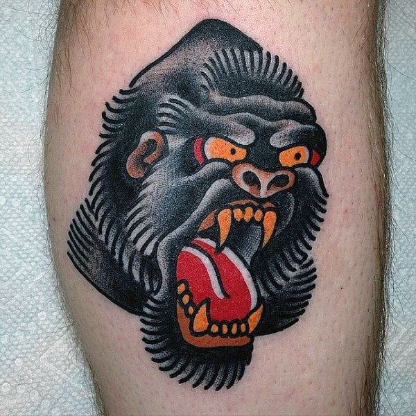 tatuagem gorila 13