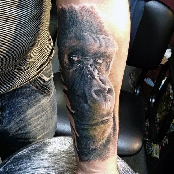 tatuagem gorila 130