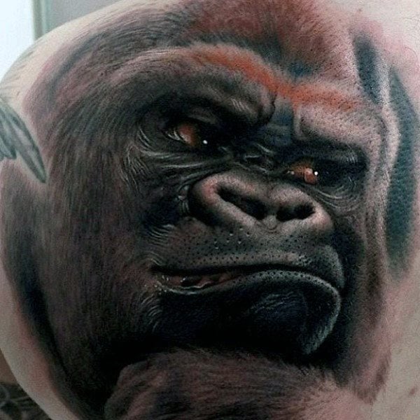 tatuagem gorila 136