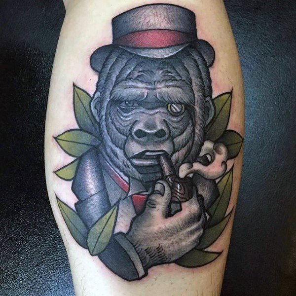 tatuagem gorila 139