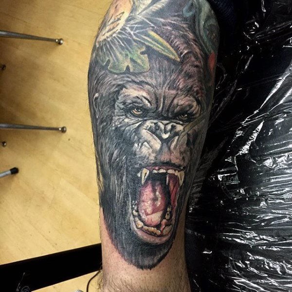 tatuagem gorila 142