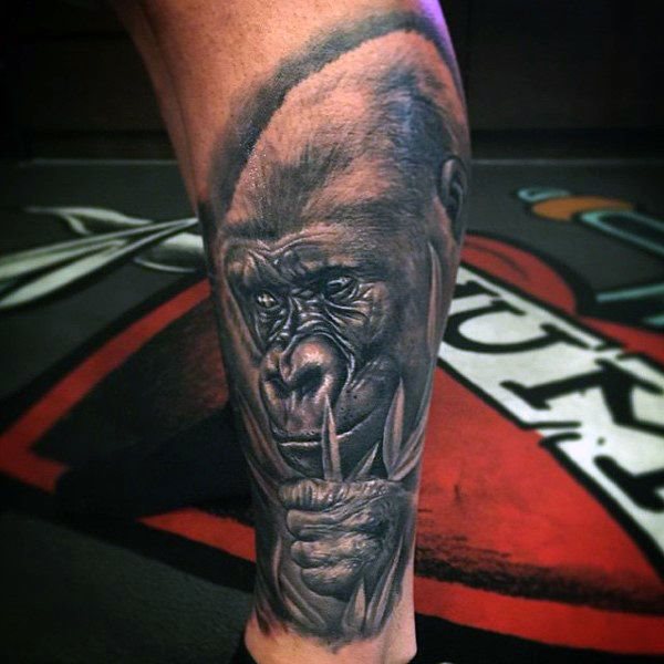 tatuagem gorila 151