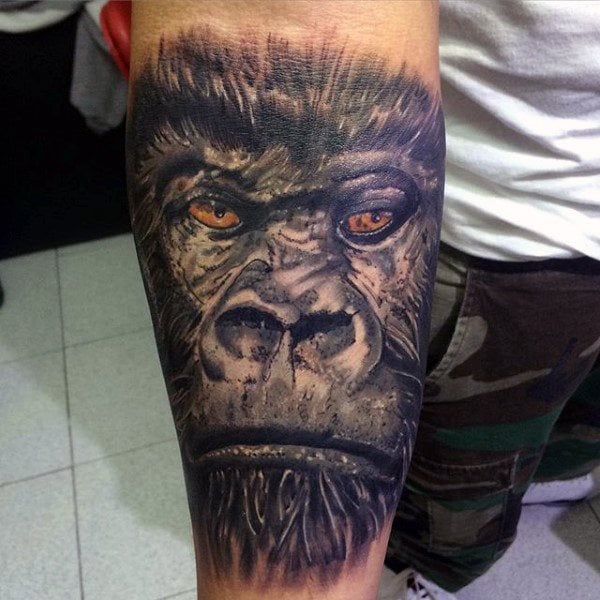 tatuagem gorila 157