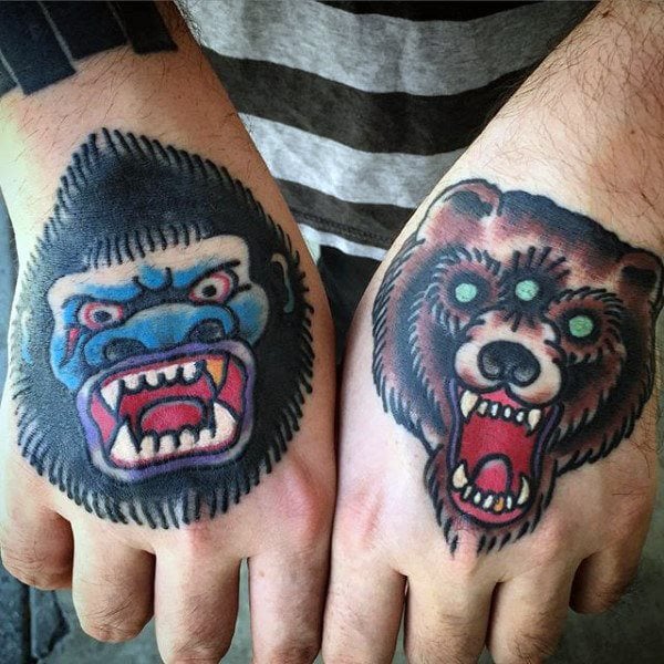 tatuagem gorila 163