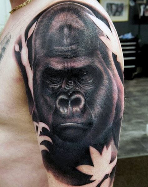 tatuagem gorila 175