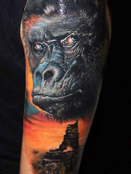tatuagem gorila 178