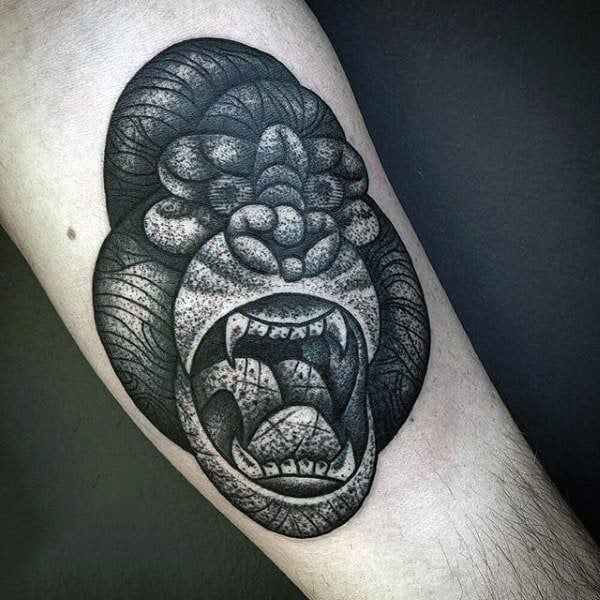tatuagem gorila 193