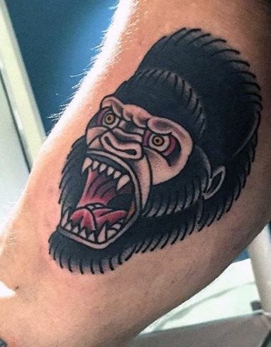 tatuagem gorila 226
