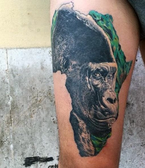 tatuagem gorila 238