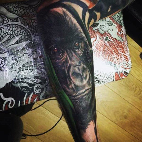 tatuagem gorila 259