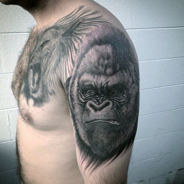 tatuagem gorila 262