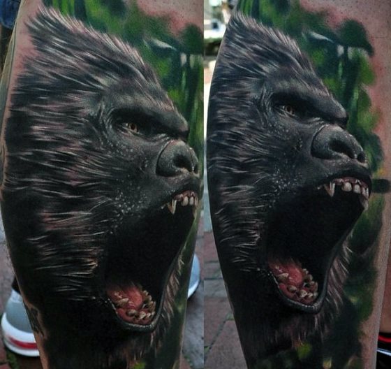 tatuagem gorila 271