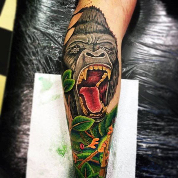 tatuagem gorila 280