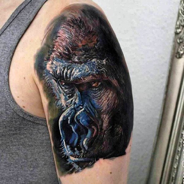 tatuagem gorila 283