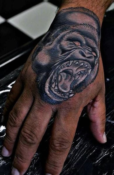 tatuagem gorila 298