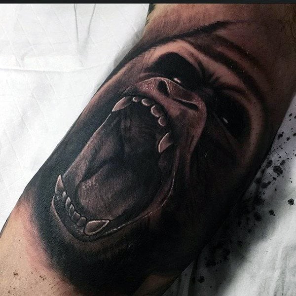 tatuagem gorila 34