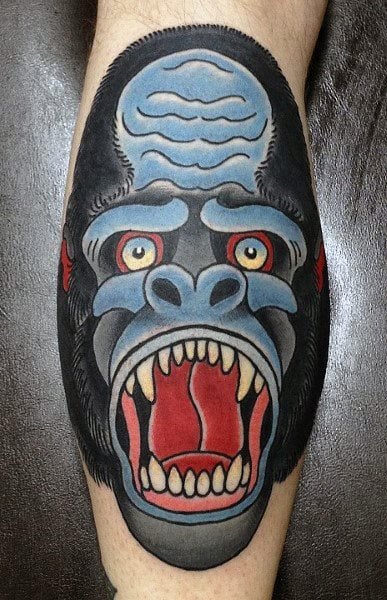 tatuagem gorila 61